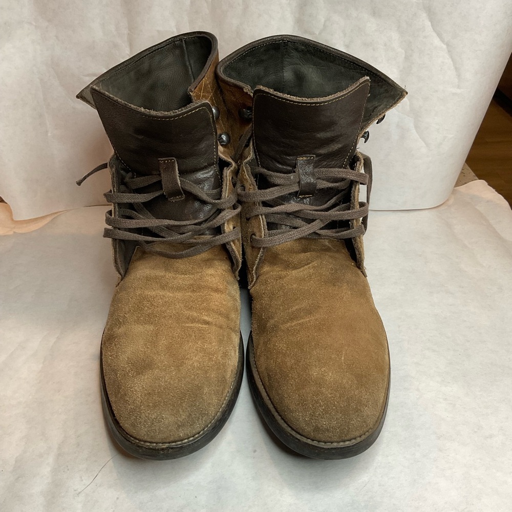 To Boot New York Adam Derrick 7974 Brown Suede Ankle Boots Men's 8.5 UK/9.5 US